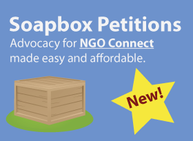 Soapbox Petitions for NGO Connect