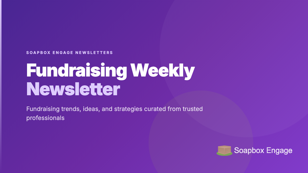 Fundraising Weekly Newsletter