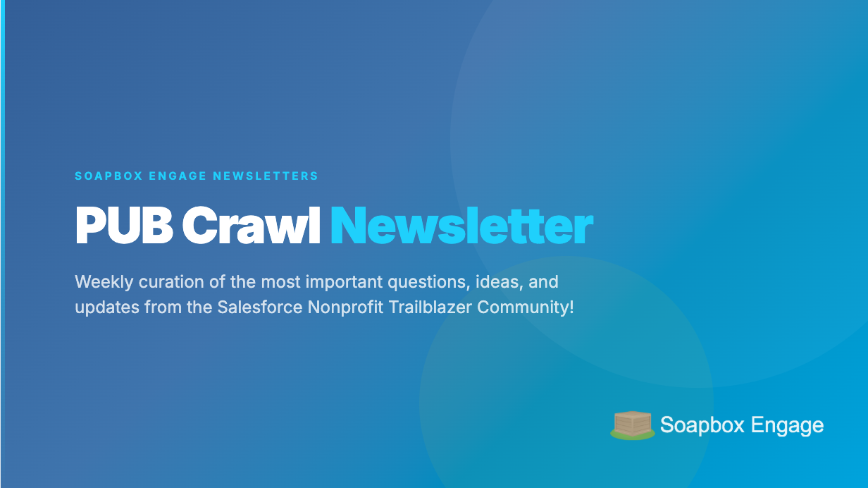 PUB Crawl Newsletter