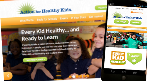 Action for Healthy Kids screenshot