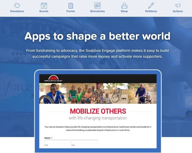 Top Salesforce apps for nonprofits by Soapbox Engage can take your mission to the next level.