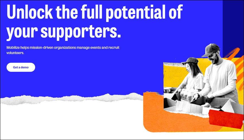 Mobilize offers free nonprofit software for volunteer recruitment and management.