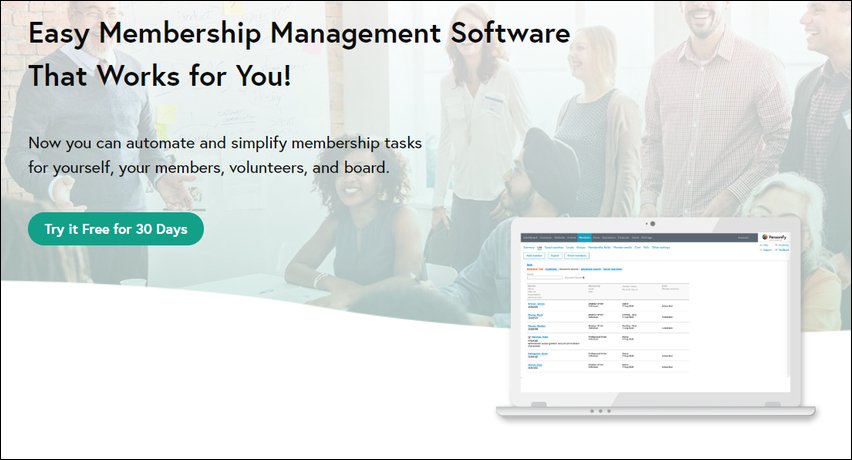 Wild Apricot is a free nonprofit software platform for membership management.