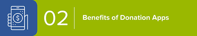 What are the benefits of using a new Salesforce donation app for your nonprofit?
