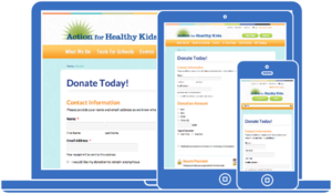 Salesforce donation apps need to offer mobile responsive donation pages.