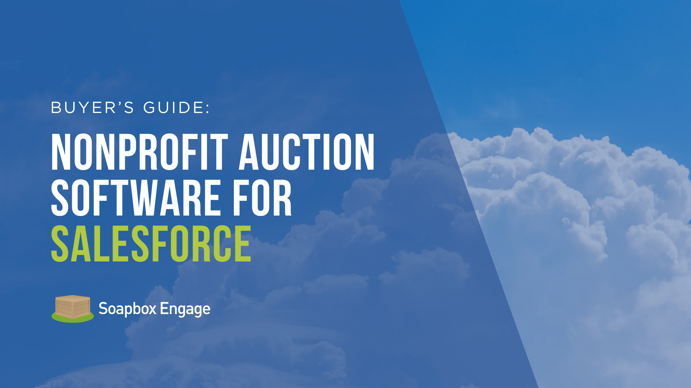Nonprofit auction software with Salesforce integration — a buyer's guide