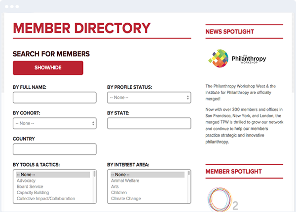 Online membership application template membership application form