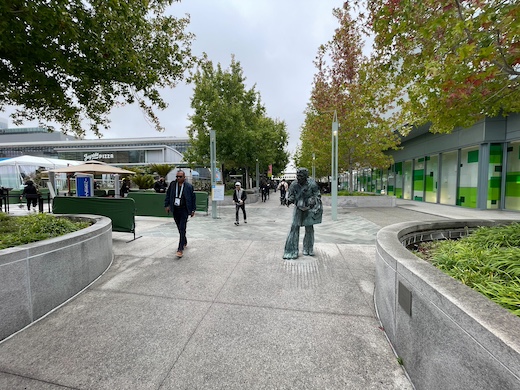 Yerba Buena statue