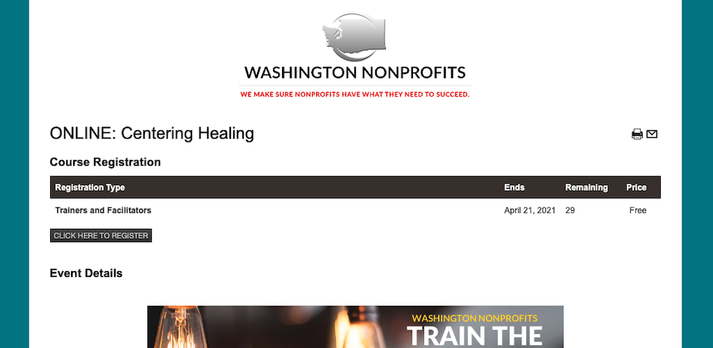 Washington Nonprofits Event